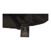 Ilaira Nistri sleeveless asymmetric layered black silk top size 44 IT