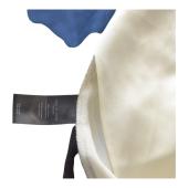 Rag & Bone Colorblock Silk Slip Dress Blue Black & White – Size 6 - open V back