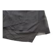 Ilaira Nistri sleeveless asymmetric layered black silk top size 44 IT