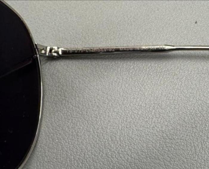 THOM BROWNE TB015 LTD-SLV 62 pilot-frame aviator Silver Metal sunglasses dark grey mirror