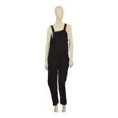 One Teaspoon Black Relaxed Fit Overalls Jumpsuit Sleeveless V back – Size XS