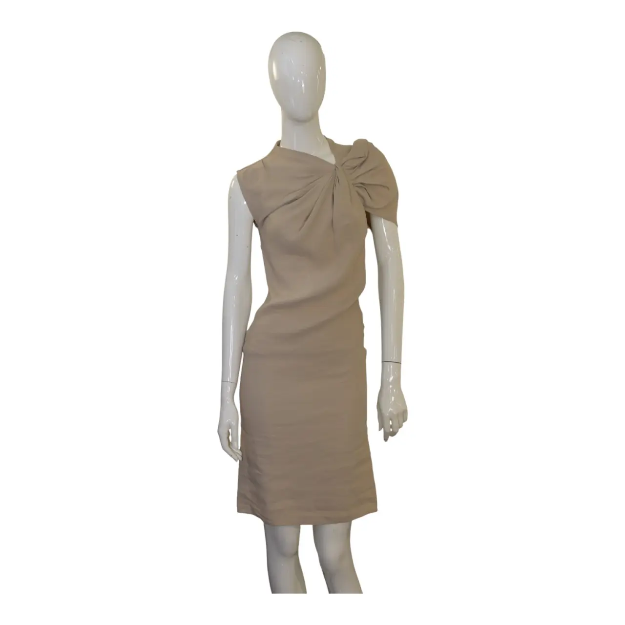 Beige Viscose Lanvin Dress