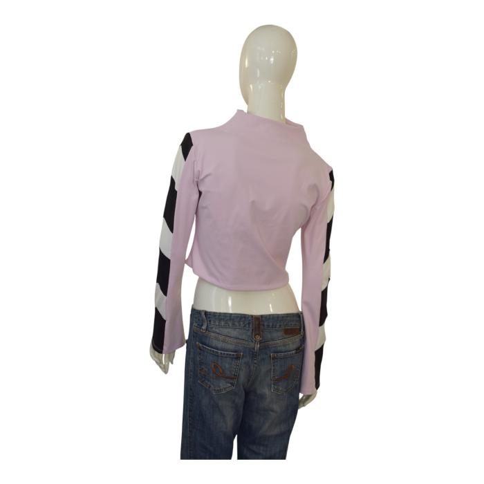 Μπουφάν Port De Bras Arrow με μακριά μανίκια σε ροζ Chantilly, μέγεθος L