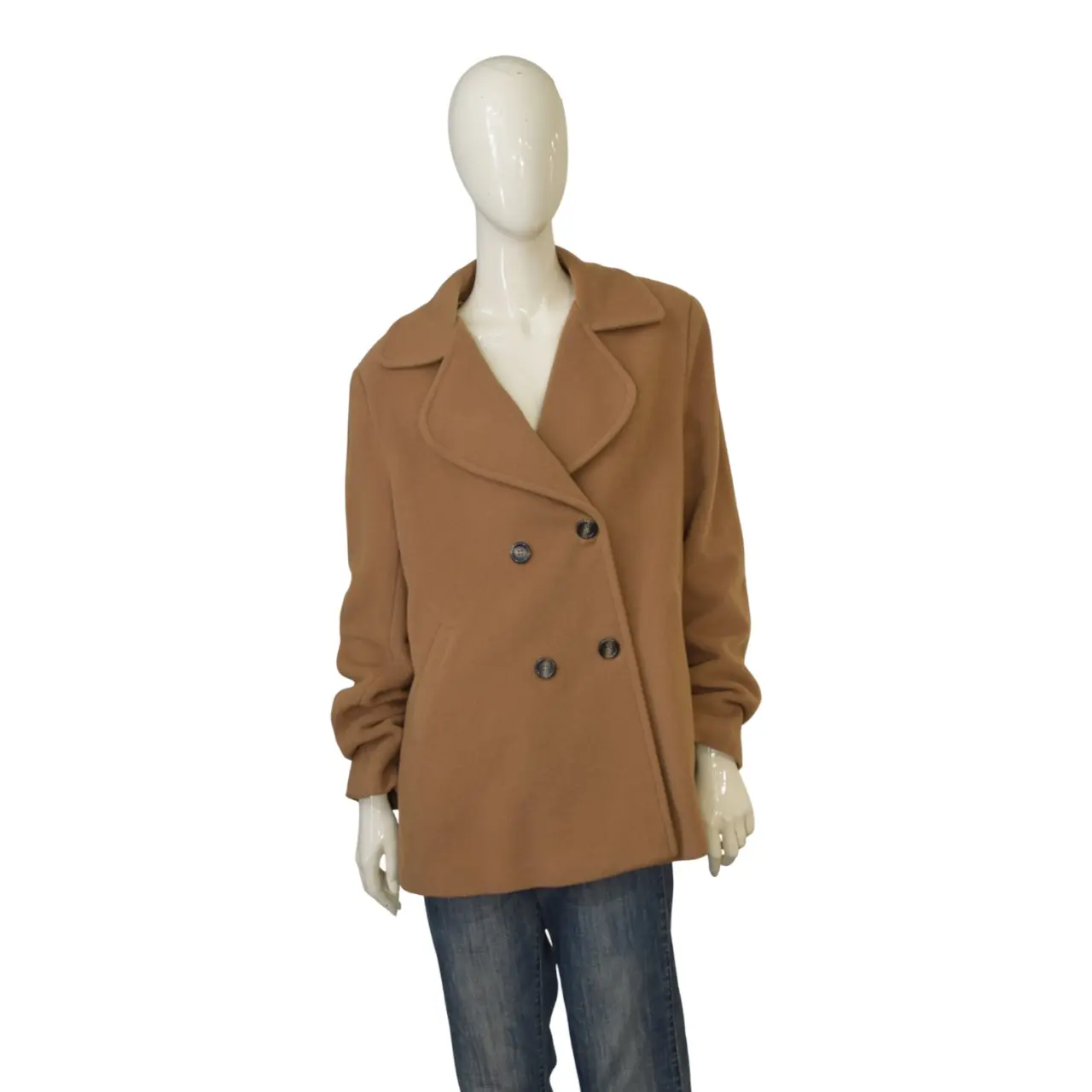 Brown Cashmere Les Copains Coat