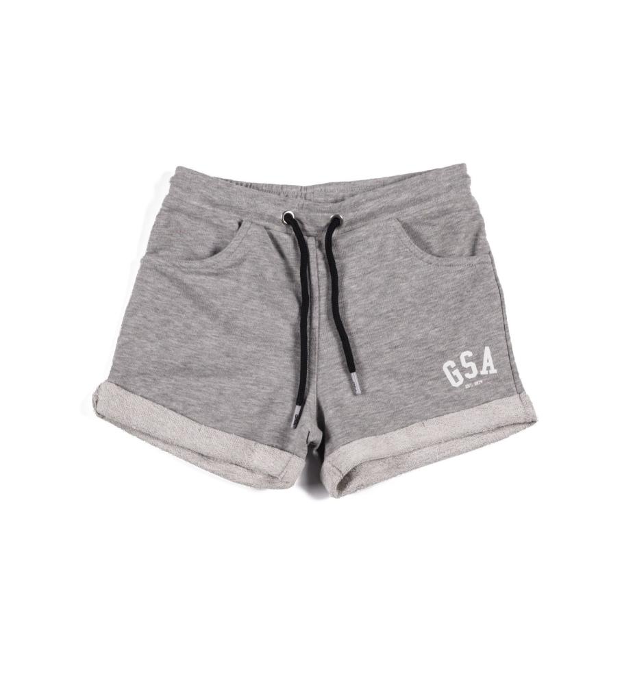 Παιδική Βερμούδα - GSA Basic Shorts Γκρι - 88-3716