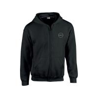 GSA Supercotton Zipper Hoodie - 17-38007 Black