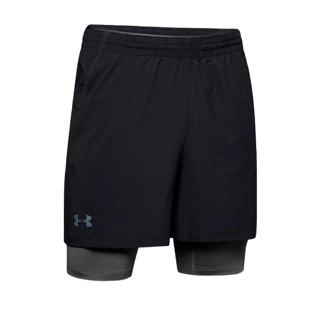 Under Armour Mens  Qualifier 2-in-1 Shorts - 1345320-001