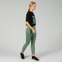 GSA Up & Fit Womens Leggings 7/8 Green - 1721007002-07