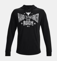 Under Armour Mens Project Rock Terry Hoodie - 1370458-001