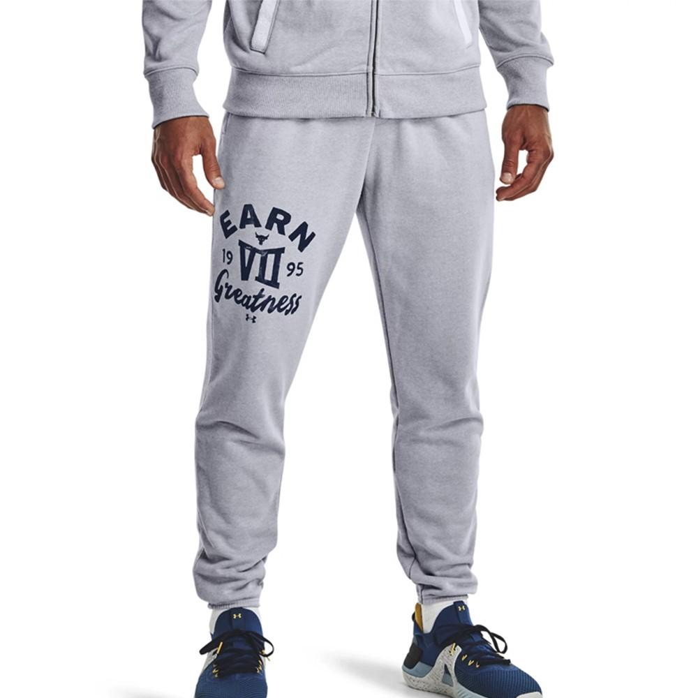 Under Armour Mens Project Rock Heavyweight Terry Pants - 1370455-011