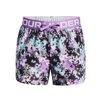 Under Armour Girls Play Up Printed Shorts Μωβ - 1363371-560