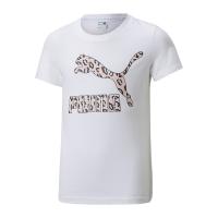 Puma Summer Roar Logo Youth Tee Μαύρο - 533387-52