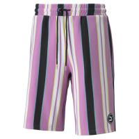 Puma SWxP AOP Longline Shorts 10" TR Ανδρική Βερμούδα Ριγέ Πολύχρωμη - 534181-02