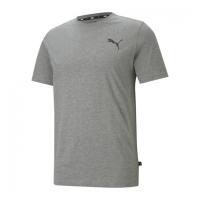 Puma Essentials Small Logo Mens Tee Γκρι - 586668-53
