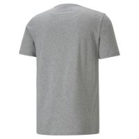 Puma Essentials Small Logo Mens Tee Γκρι - 586668-53