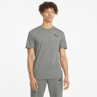 Puma Essentials Small Logo Mens Tee Γκρι - 586668-53