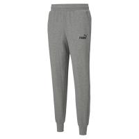 Puma Essentials Logo Mens Sweatpants Γκρι - 586716-03