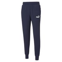 Puma Essentials Logo Mens Sweatpants Μπλε - 586716-06