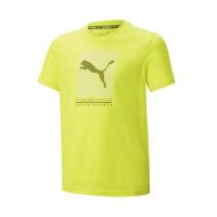 Puma Active Sports Graphic Παιδικό T-shirt για Αγόρι Κίτρινο - 846993-29