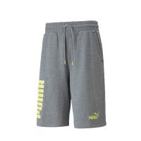 Puma Power Colorblock Shorts Γκρι - 847391-03