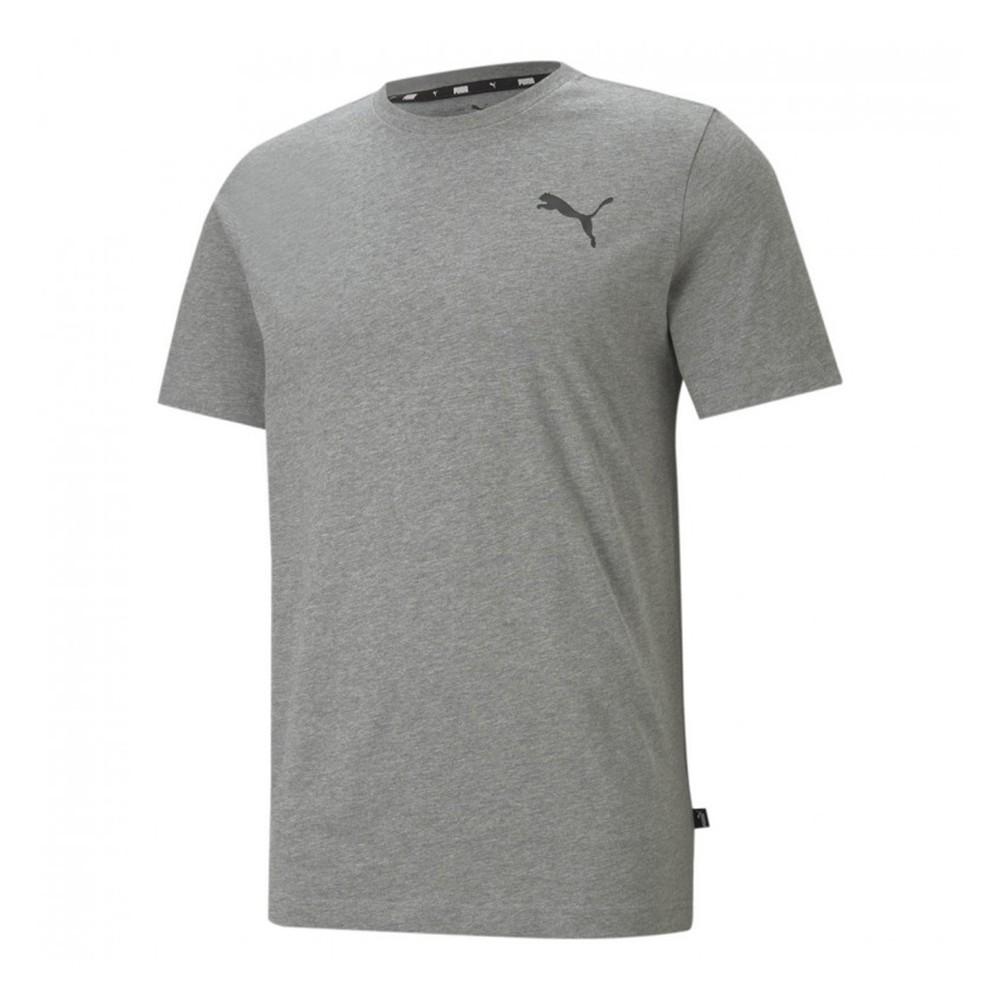 Puma Essentials Small Logo Mens Tee Γκρι - 586668-53