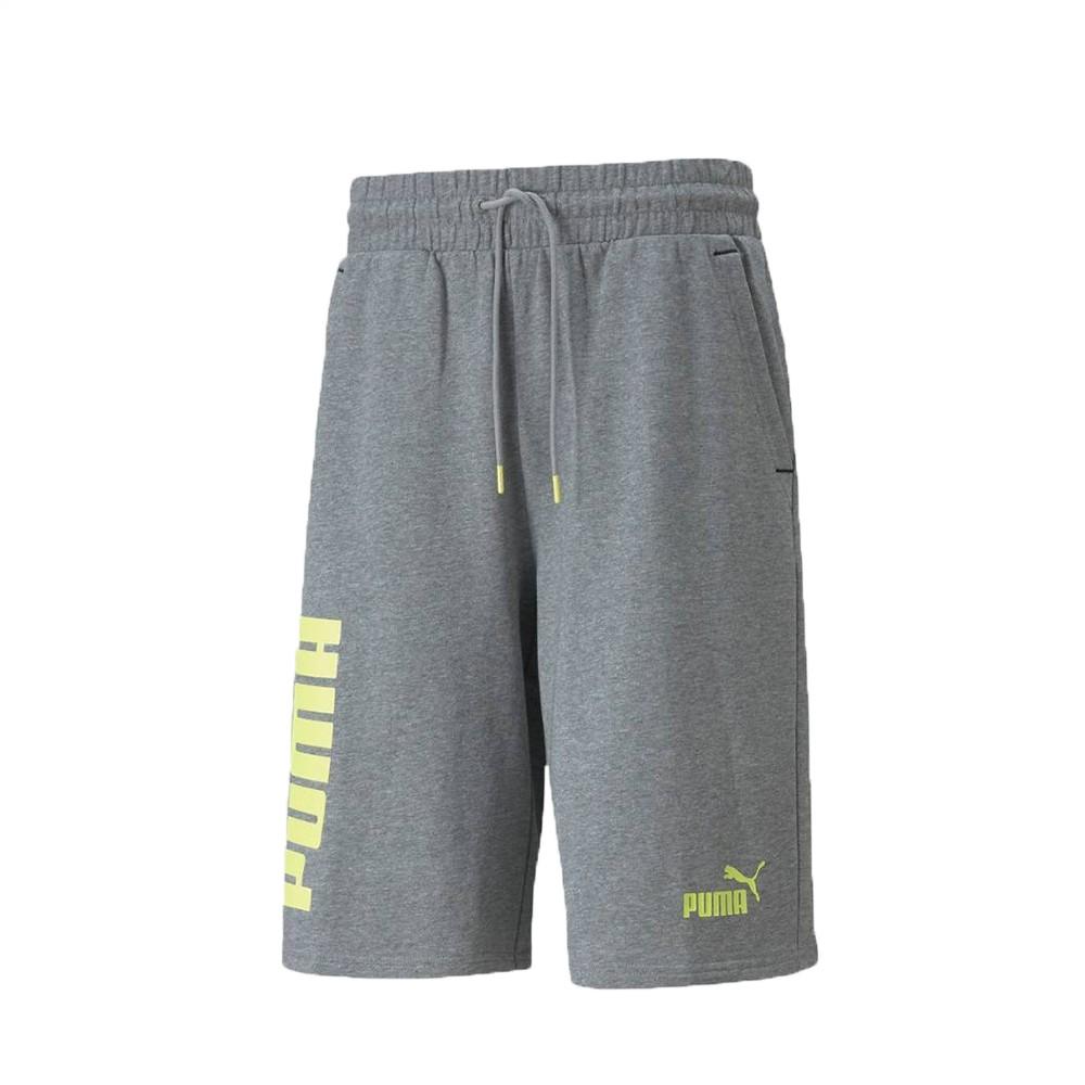 Puma Power Colorblock Shorts Γκρι - 847391-03