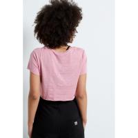 Bodytalk Γυναικεία Bdtk cropped μπλούζα Ροζ - 1221-901220-00320