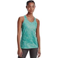 Under Armour Heat Gear Racer Print Tank Τιρκουάζ - 1365108-369