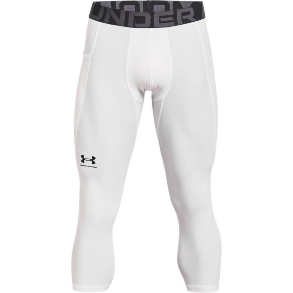 Under Armour Mens HeatGear® Armour  Leggings Λευκό   - 1361588-100
