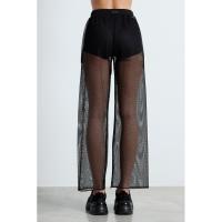 Bodytalk Γυναικείο Bdtk παντελόνι με δίχτυ Μαύρο - 1221-904000-00100