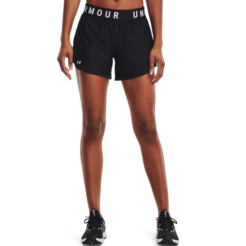 Under Armour Womens Play Up 5inch Shorts Μαύρο - 1355791-001
