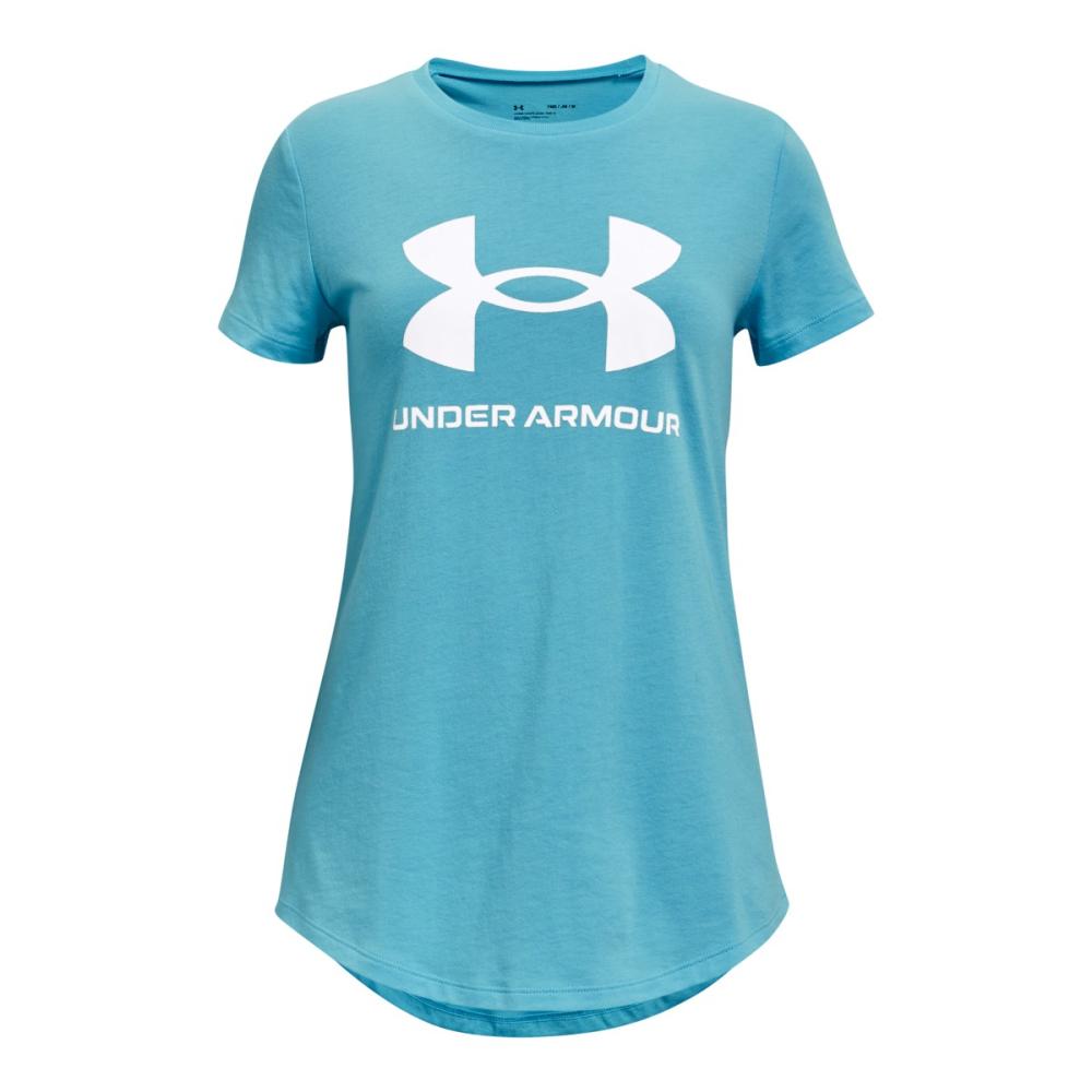 Under Armour Girls UA Sportstyle Graphic Short Sleeve Λευκό - 1361182-481