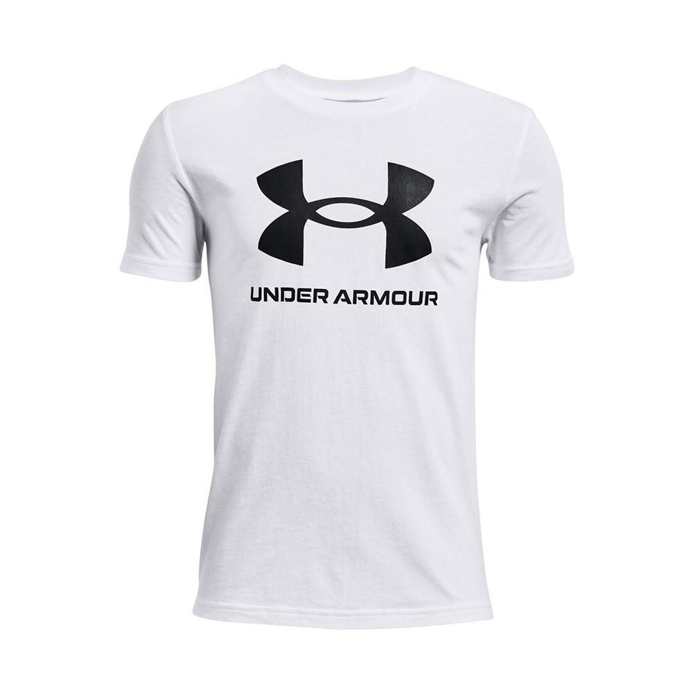 Under Armour Boys Sportstyle Logo Short Sleeve - 1363282-100