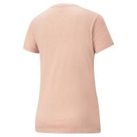 Puma ESS Logo Heather Tee Γυναικείο T-shirt με Στάμπα - 586876-63
