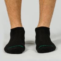 GSA ORGANICPLUS[+] 365 Ultralight Low Cut Socks Κάλτσες Πακέτο των 3 Μαύρο - 8116143-01