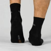 GSA ORGANICPLUS[+] X3 Fully Cushioned Crew Socks Κάλτσες Πακέτο των 3 Μαύρο - 8181003-01