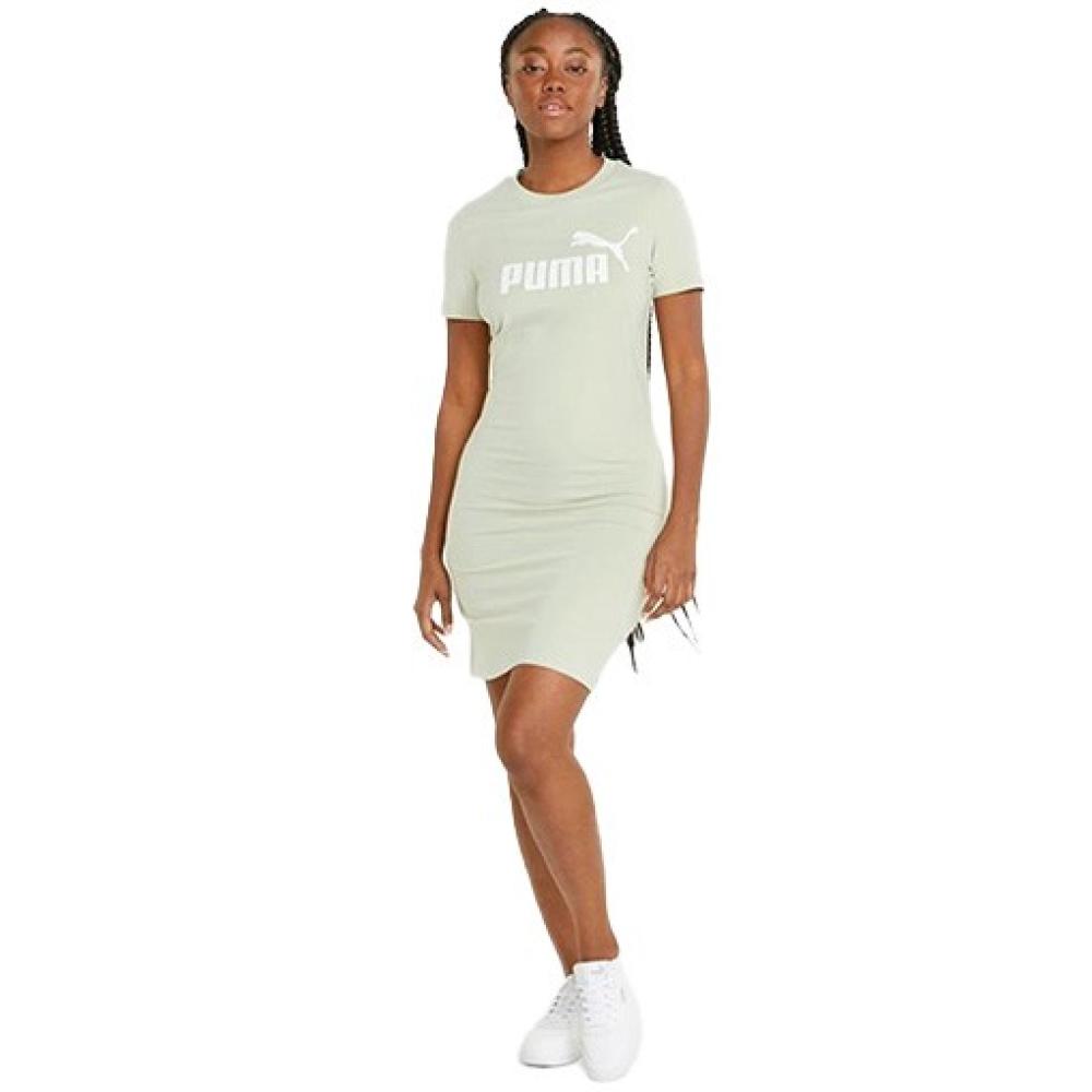 Puma Essentials Womens Slim Tee Dress Φόρεμα Κοντομάνικο - 848349-85