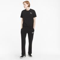 Puma Essentials Logo Pants Ανδρική φόρμα μαύρη - 586720-01