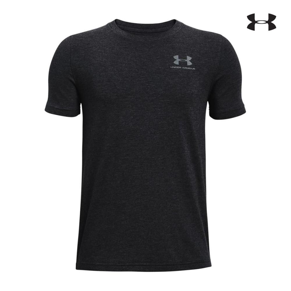 Under Armour Cotton Short Sleeve Παιδικό κοντομάνικο T-shirt για αγόρι- 1363294-001