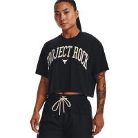 Under Armour Womens Project Rock Crop Short Sleeve Γυναικείο T-shirt - 1373594-001