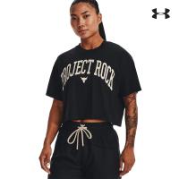 Under Armour Womens Project Rock Crop Short Sleeve Γυναικείο T-shirt - 1373594-001