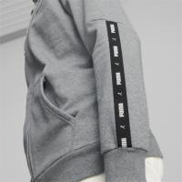 Puma Essentials+ Tape Full-Zip Hoodie Men Ανδρική Ζακέτα με Κουκούλα - 670270-03