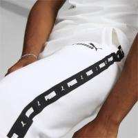 Puma ESS+ Tape Sweatpants FL Ανδρική φόρμα λευκή - 849042-02