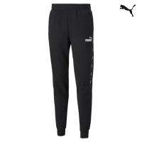 Puma ESS+ Tape Sweatpants FL Ανδρική φόρμα Μαύρη - 849042-01
