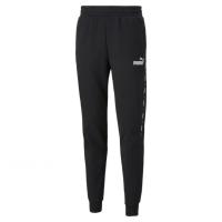 Puma ESS+ Tape Sweatpants FL Ανδρική φόρμα Μαύρη - 849042-01