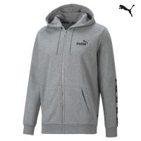 Puma Essentials+ Tape Full-Zip Hoodie Men Ανδρική Ζακέτα με Κουκούλα - 670270-03