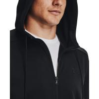 Under Armour Fleece FZ Hoodie Ανδρική Ζακέτα μαύρη - 1373357-001