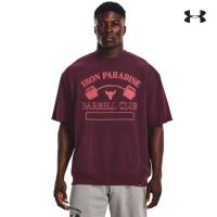 UA Project Rock Hm Gym Heavyweight Crew Ανδρικό φούτερ κοντομάνικο - 1373571-600