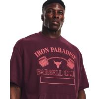 UA Project Rock Hm Gym Heavyweight Crew Ανδρικό φούτερ κοντομάνικο - 1373571-600
