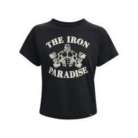 Under Armour Project Rock Vintage iron Short Sleeve Γυναικείο κοντομάνικο T-shirt - 1373776-001